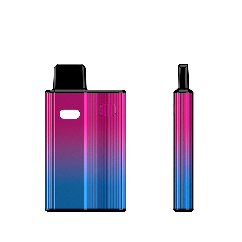 Vape de óleo THC de resina viva destilada estilo caixa ultrafina da DICAN