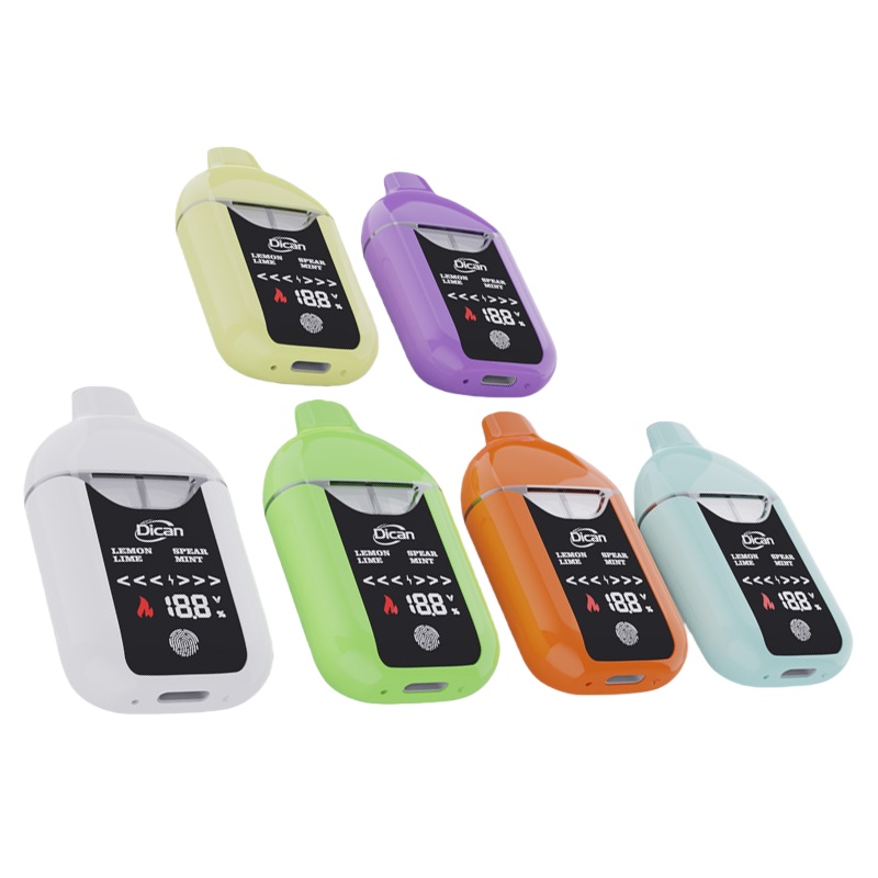 Dispositivo Vape THC de tanque duplo com tela digital: mais inteligente, mais limpo e projetado para marcas premium de cannabis