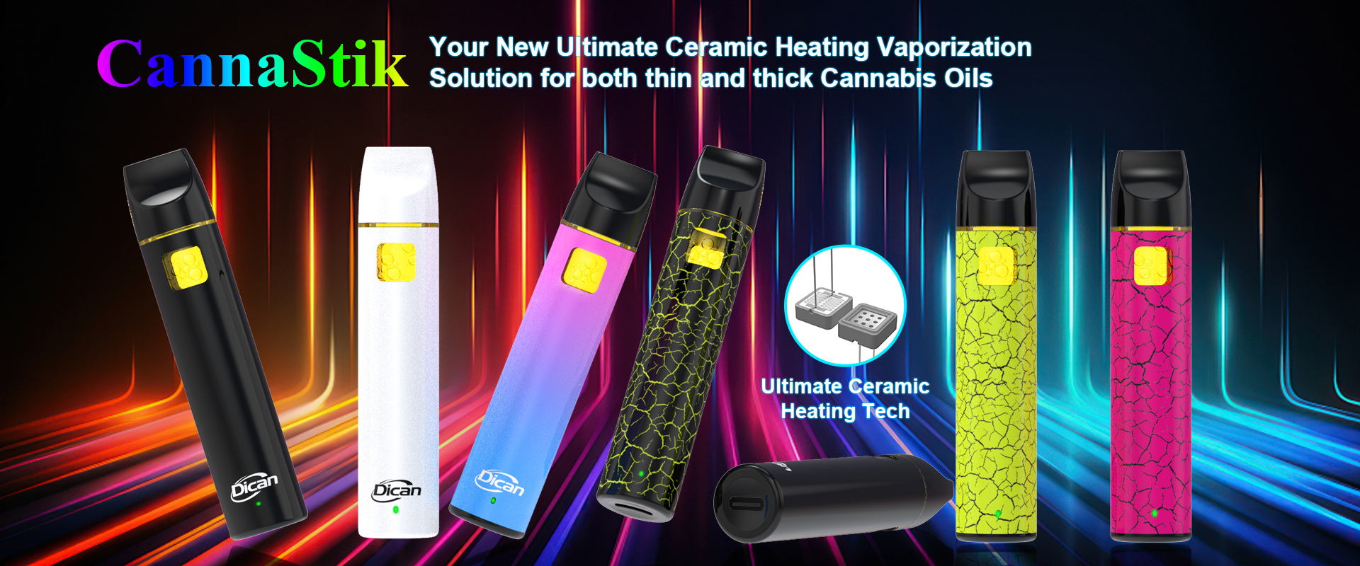 Nenhuma caneta Vape de óleo Postless THC de entupimento