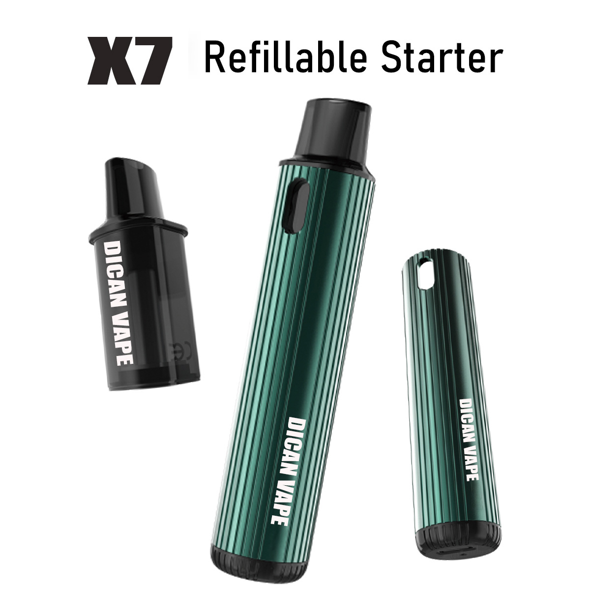 X7 premium recarregável empo